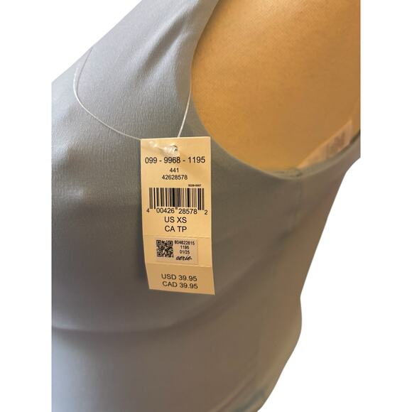 Aerie Real Me Tank Bralette, Light Blue, Size XS, NWT - Picture 2 of 3